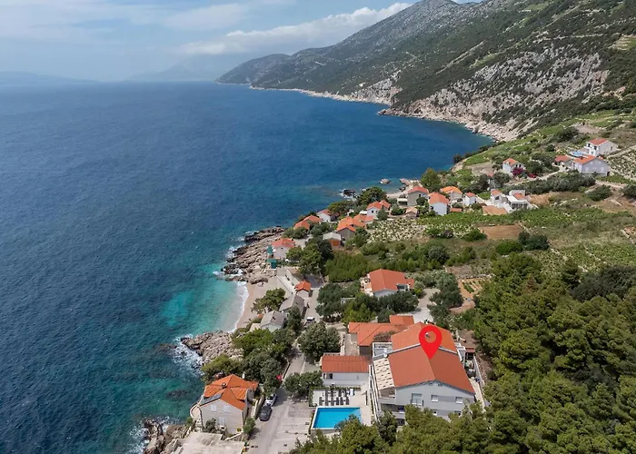 아파트 Beautiful In Dingac With House Sea View